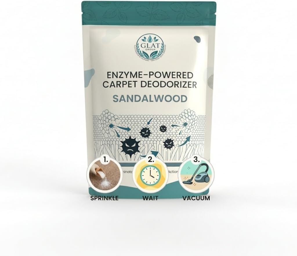 Enzyme-Powered Carpet Deodorizer (Powder)