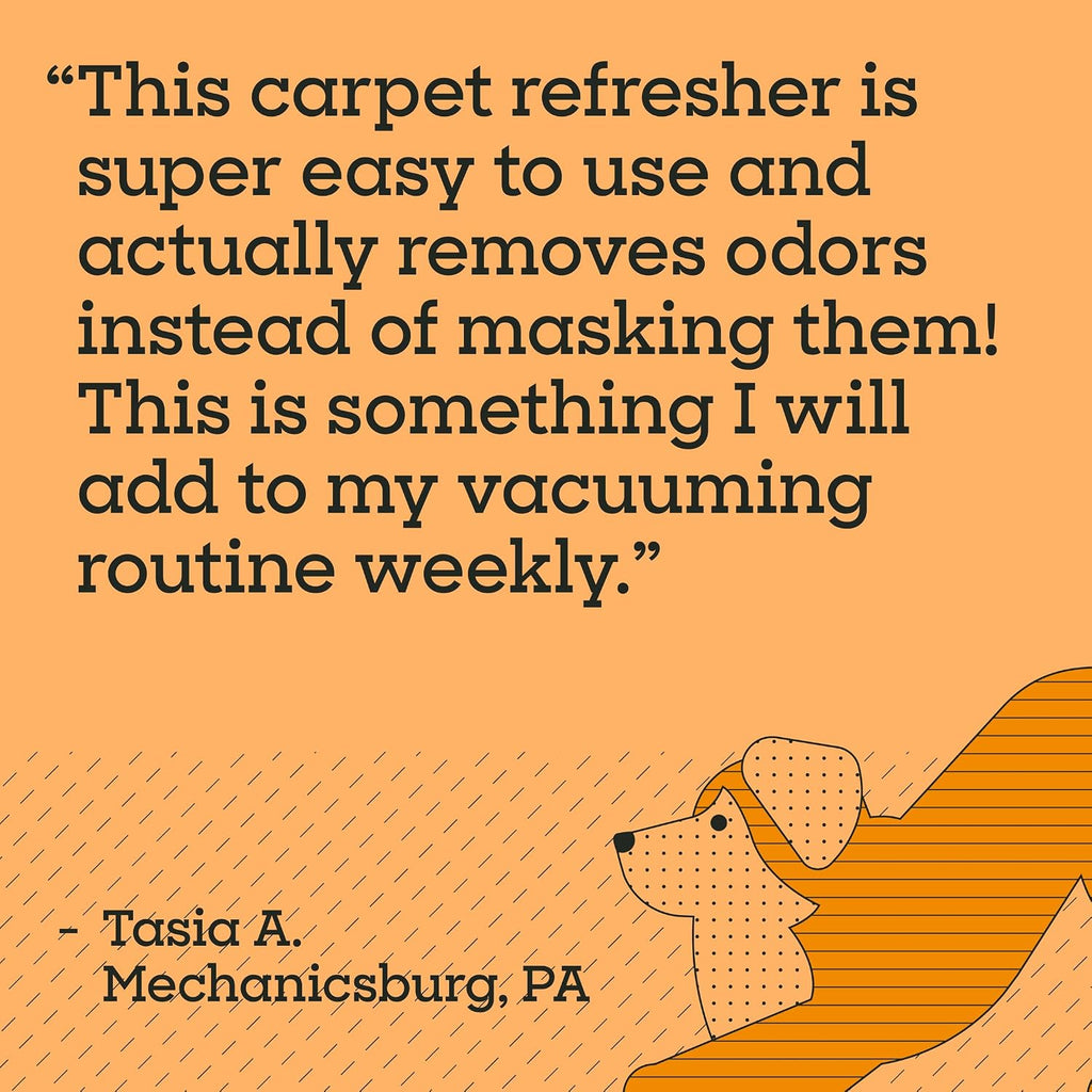 Carpet Deodorizer Powder, 16 Oz, Strong Pet Odor Eliminator 