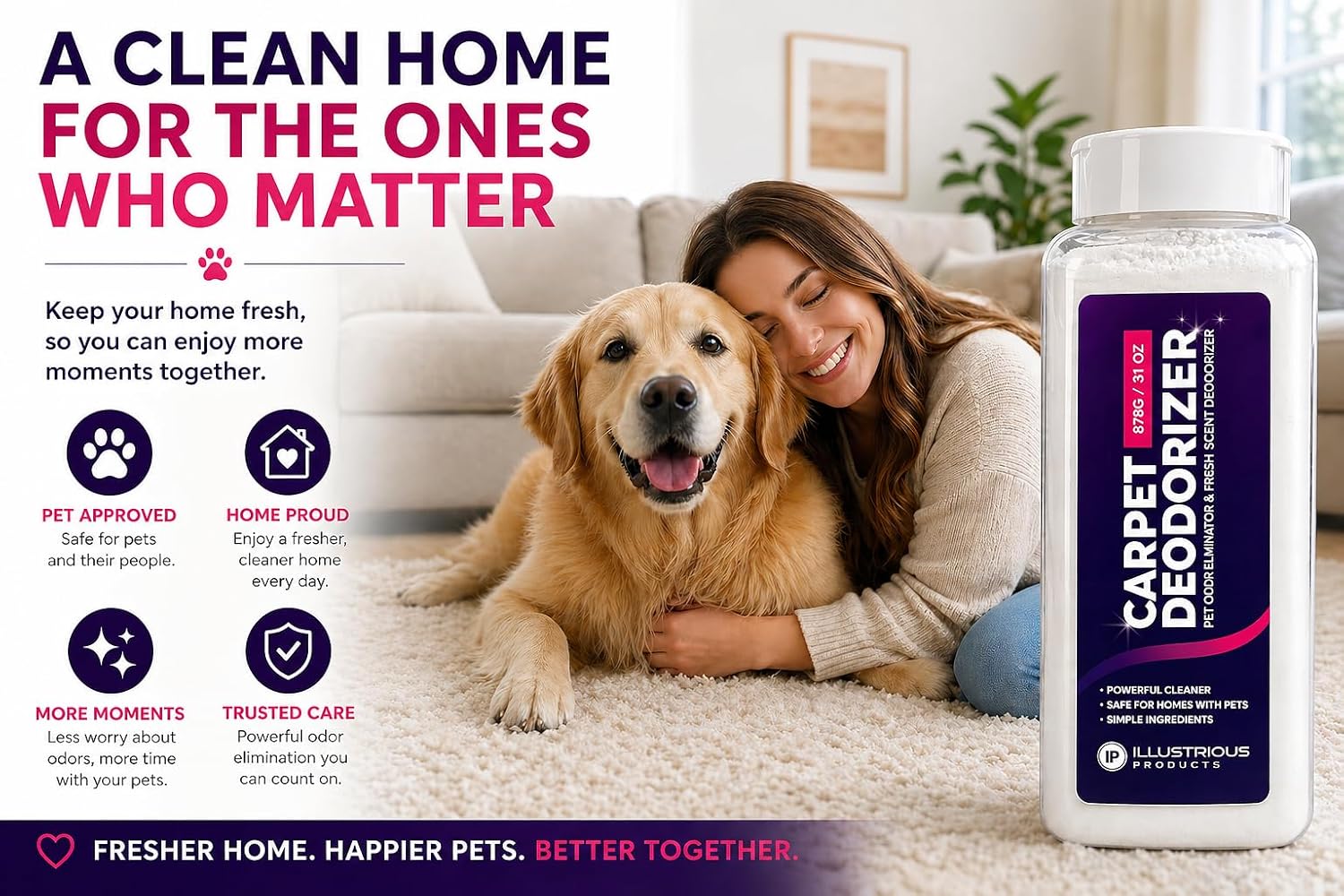 Carpet Deodorizer for Pets