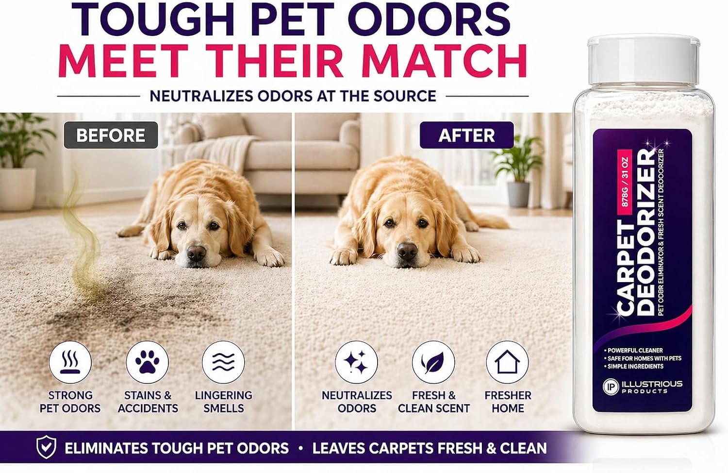 Carpet Deodorizer for Pets