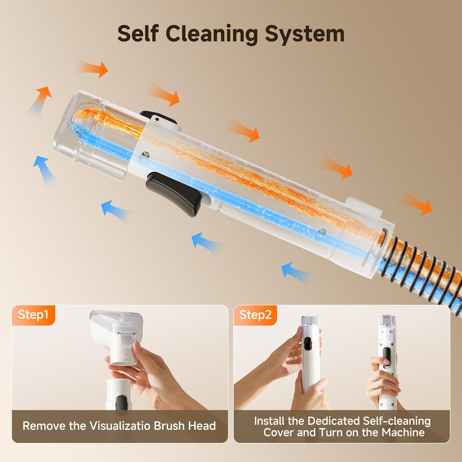 Upholstery Portable Carpet Cleaner Machine for Pets with Pet Pro Solution 