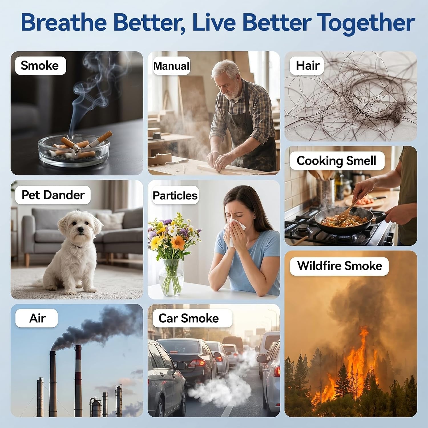 P280 P260 Air Purifier Replacement Filter,Only Compatible with TPLMB/ P280 and AIUZLK P260 Air Purifies,Washable Pre-Filter,H13 Hepa,Activated Carbon,P280-Wrf (2 Pack)