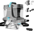 Portable Carpet Cleaner Machine with Steam and Heating Techology,18Kpa Powerful Suction